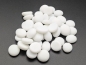 Preview: glasnuggets-weiss-opak-eisig-matt-15-17-mm
